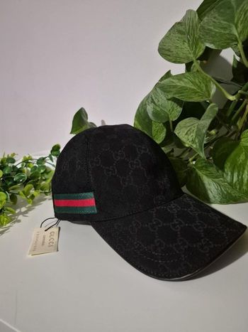 Casquette Gucci classique noire