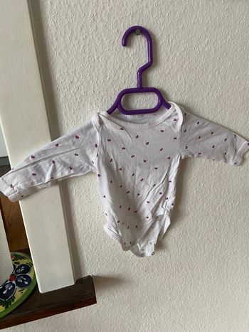 Body blanc coccinelle 