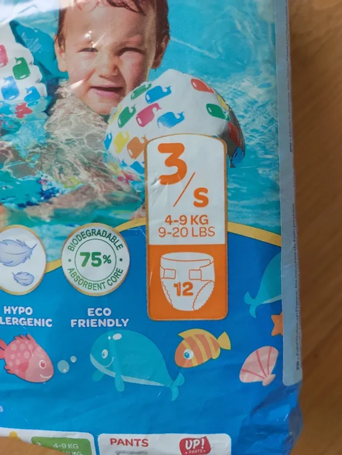 Couches de piscine 4-9kg - photo numéro 2
