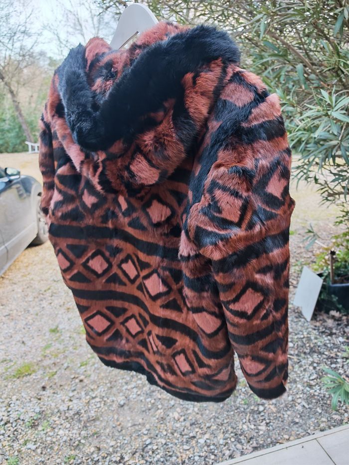 Manteau en Fourrure de LAPIN - photo numéro 3