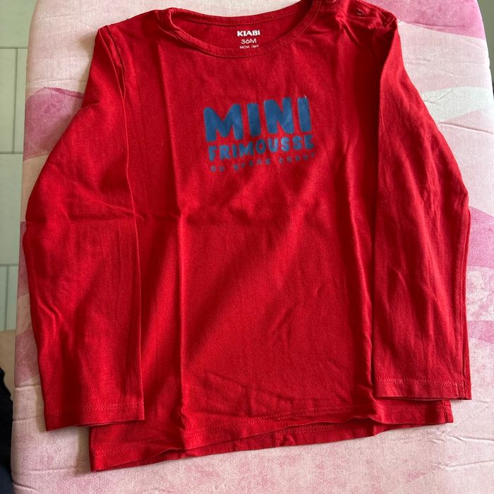Lot 2 t-shirt manche longues - photo numéro 3