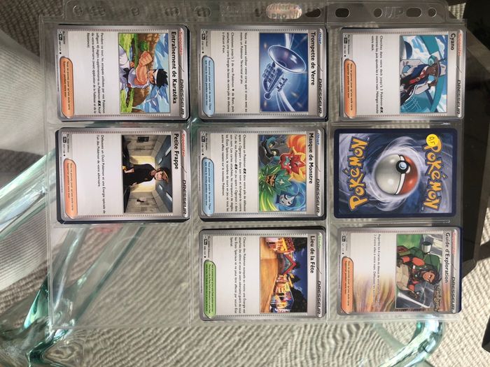 Lot de 140 cartes POKÉMON energies-objets-stades-outils - photo numéro 9