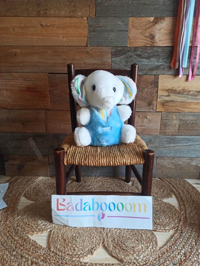 peluche éléphant boulgom vintage tbe