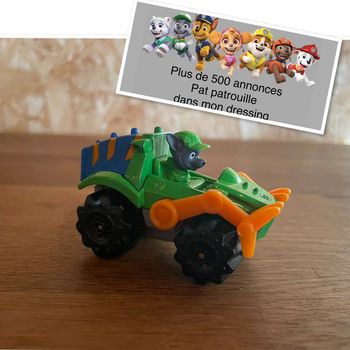 Idée Cadeau 🎁 Véhicule True Métal de Rocky de la Pat Patrouille