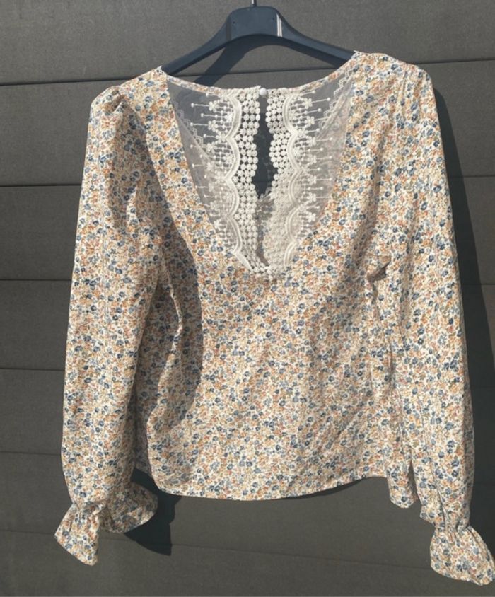 Blouse fleurie femme - photo numéro 6