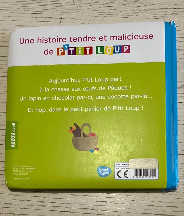 P’tit loup / Pâques - photo numéro 2