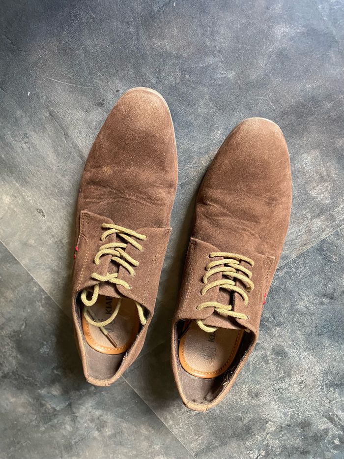 Chaussures daim marron 41 kiabi - photo numéro 2