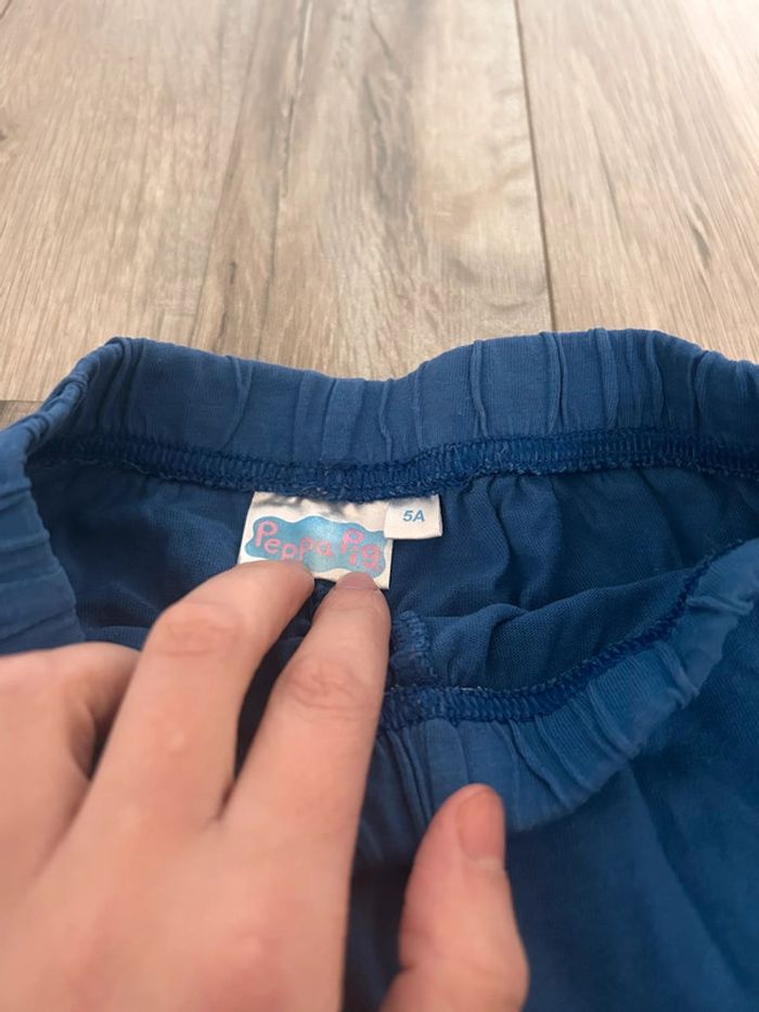 Pantalon pyjama léger peppa pig 5 ans - photo numéro 2