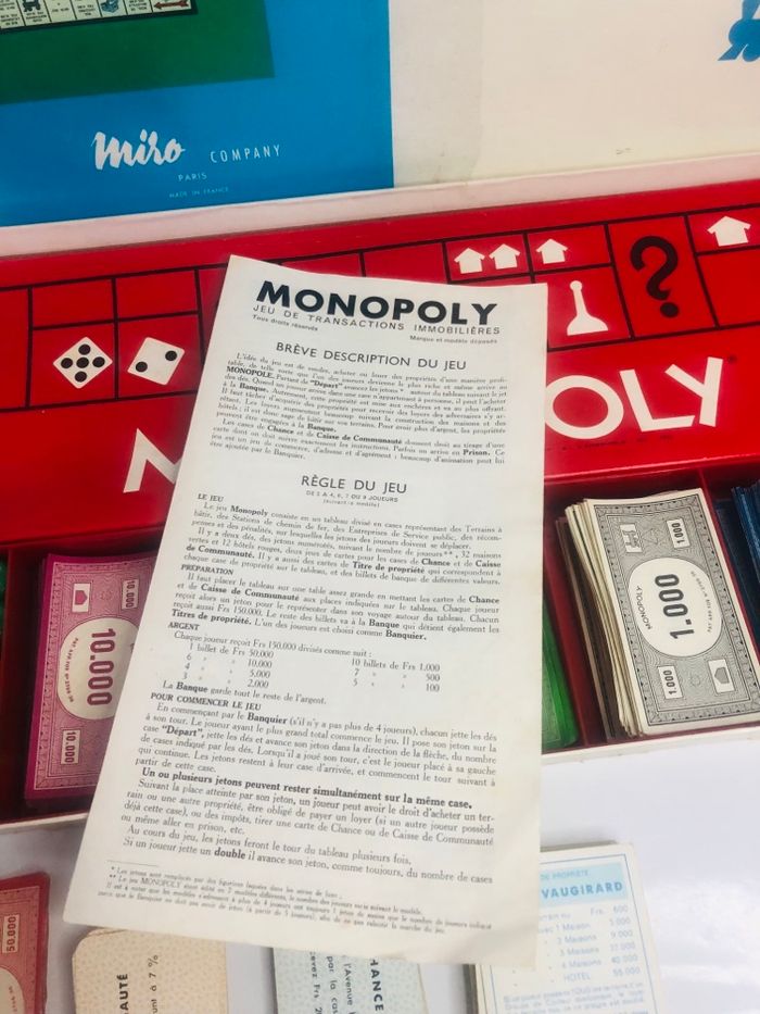 Monopoly Miro vintage - photo numéro 5