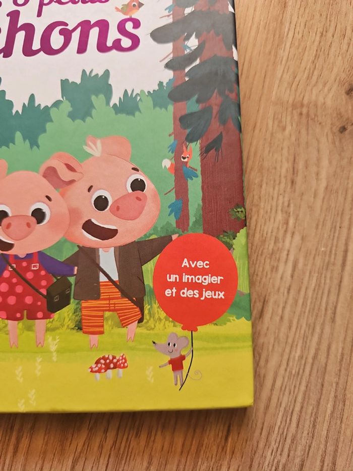 Livre : les 3 petits cochons - photo numéro 2