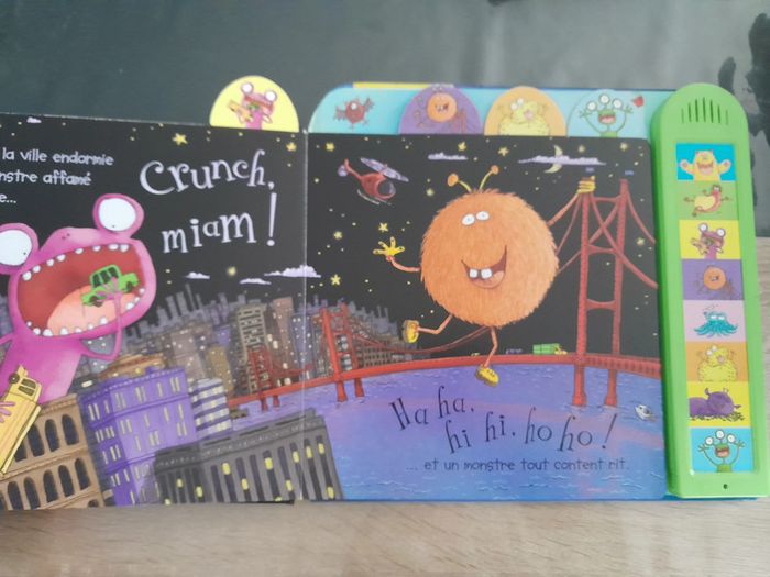 gros livre sonore - les monstres - photo numéro 2