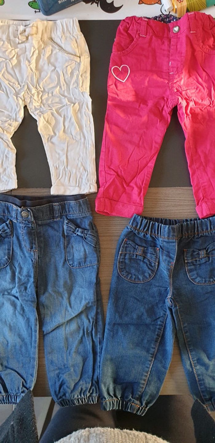 4 pantalons 18 mois