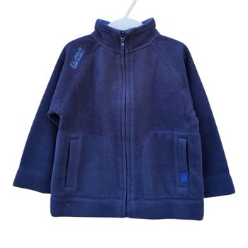 Veste polaire garçon 3 ans bleu marine