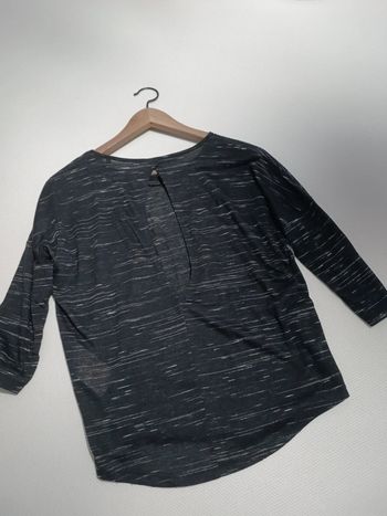 T-shirt noir chiné Only S