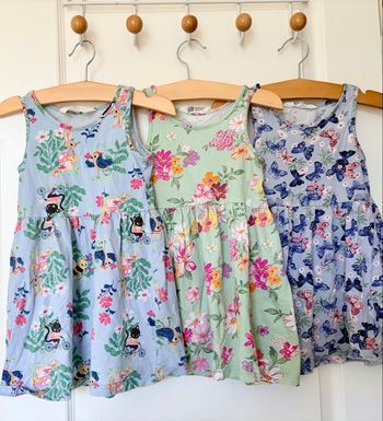 Lot 3 robes été fille h&m 3 ans 