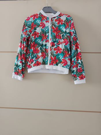 veste fleuri