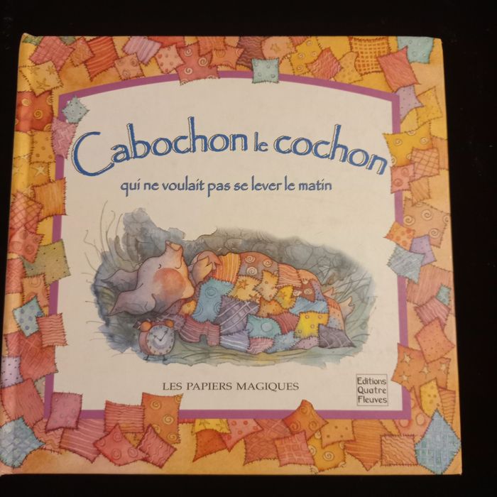 Livre cabochon le cochon