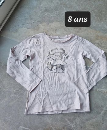 Haut manches longues licorne - 8 ans