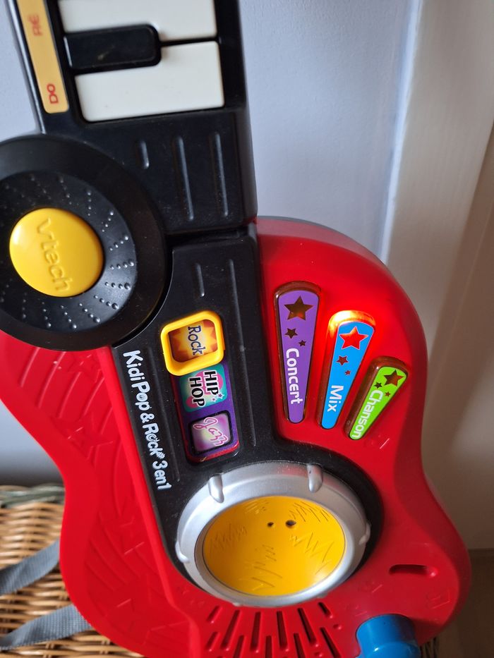 Kidi Pop & Rock 3 en 1 : piano, batterie et guitare Vtech - photo numéro 3