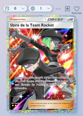 Sbire team rocket Pokémon tcg pocket