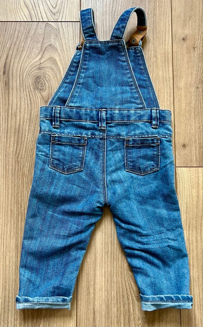 Salopette en jean bleue bébé - Obaïbi - photo numéro 9