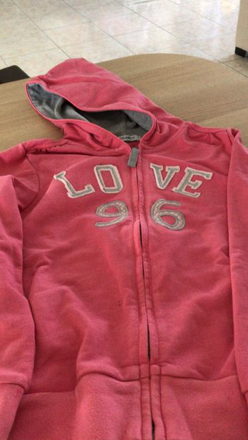 Sweat fille avec capuche