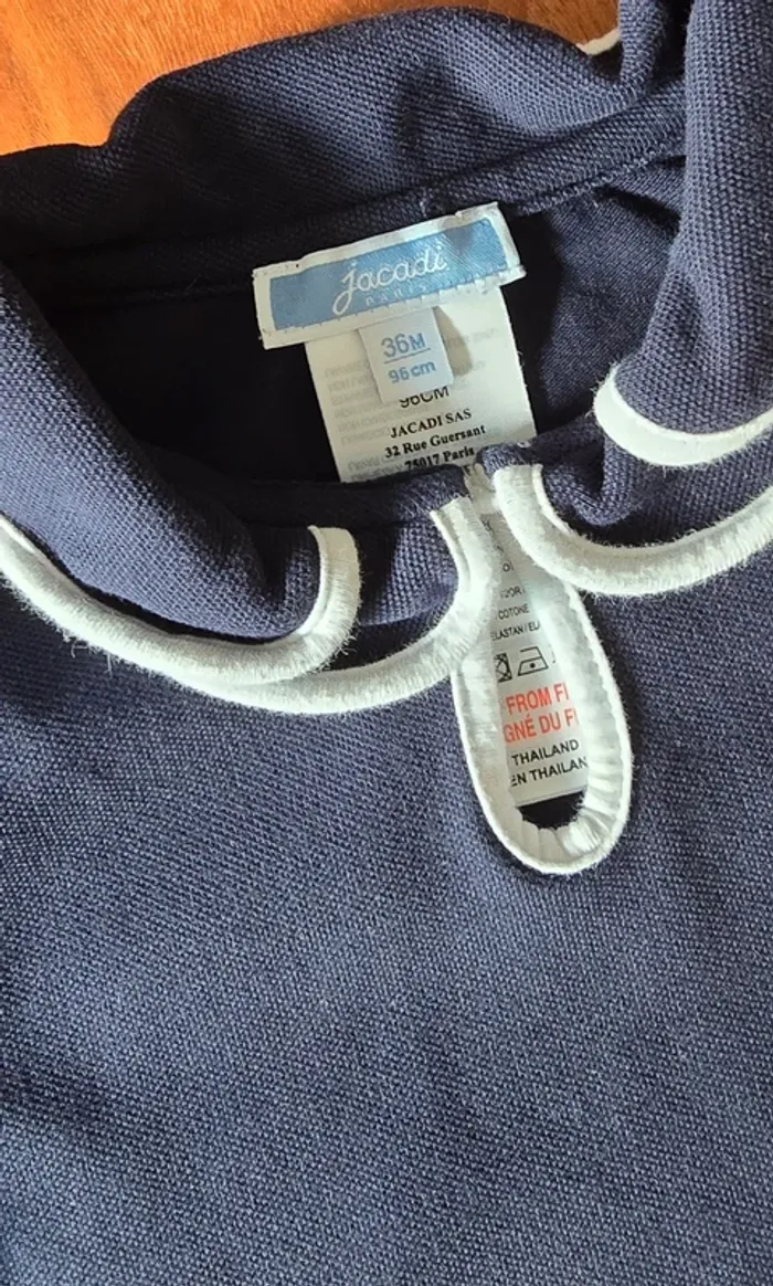 Polo Jacadi Taille 36 mois - photo numéro 3