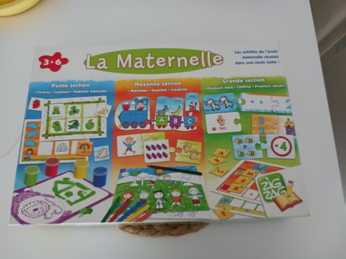 Jeux éducatifs la maternelle
