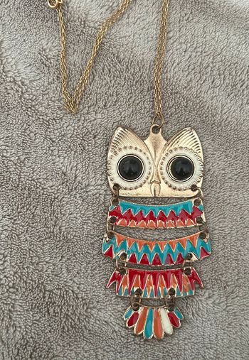 Collier hiboux