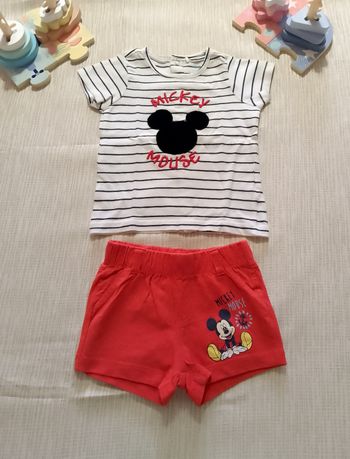 Ensemble été bébé Orchestra Disney Mickey 6 mois – Très bon état