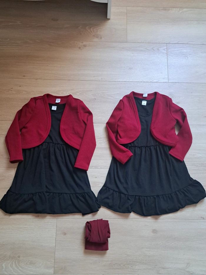 Ensembles Noël jumelles 4A