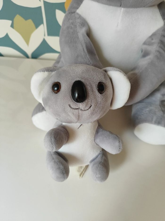 Peluche koala et son bébé - photo numéro 4