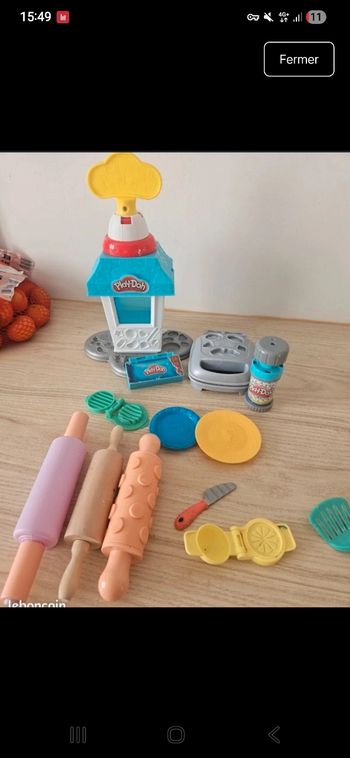 Lot de pâte a modeler