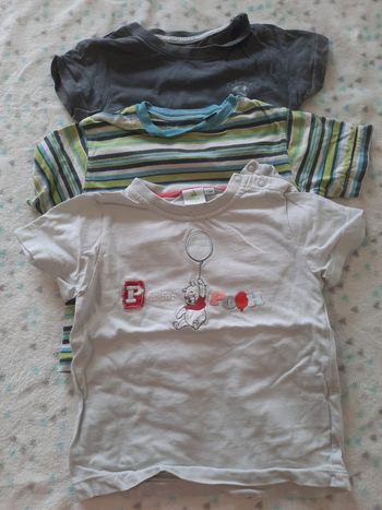 Lot de T-shirts manches courtes