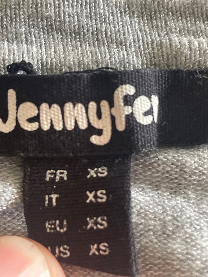 Lot 2 gilets gris Jennyfer XS - photo numéro 3