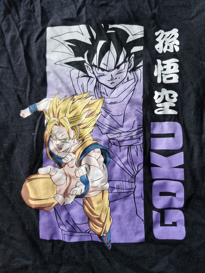 Super lot de 3 t-shirts DragonballZ/Marvel/Mario - photo numéro 3