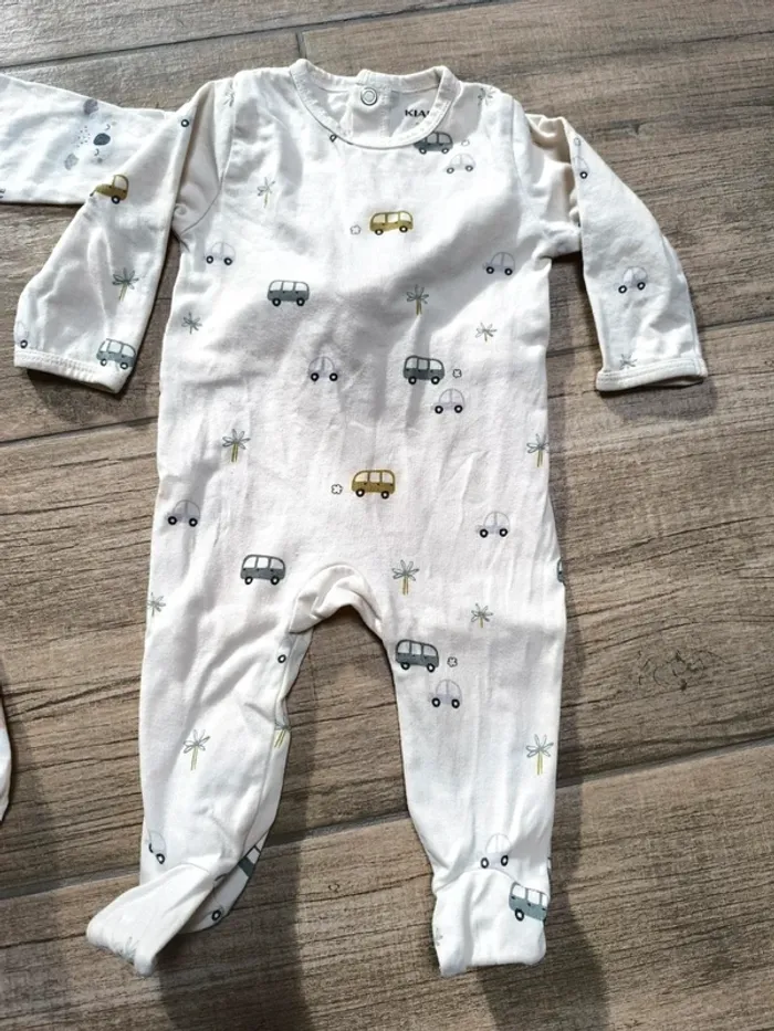 Lot de deux pyjamas coton - photo numéro 2