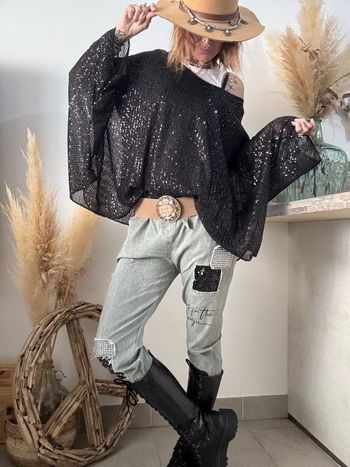 Pantajogg sequin