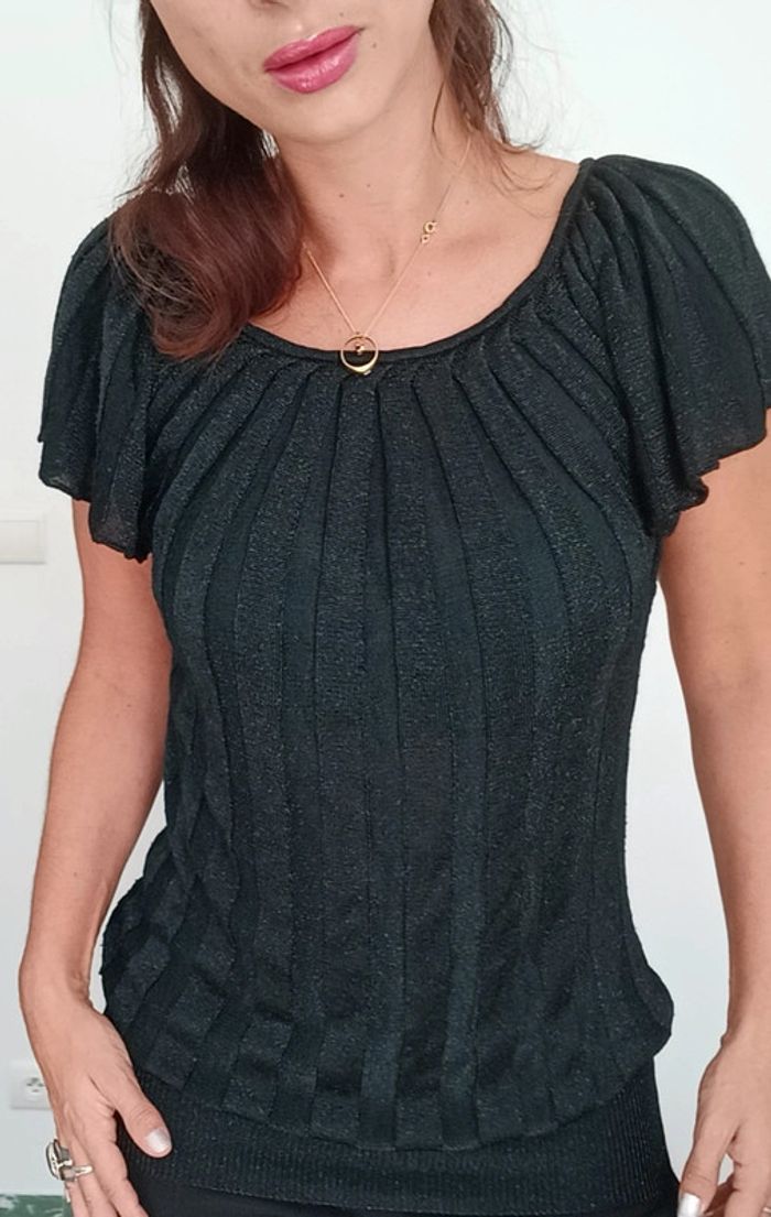 Haut chic pailleté - photo numéro 5