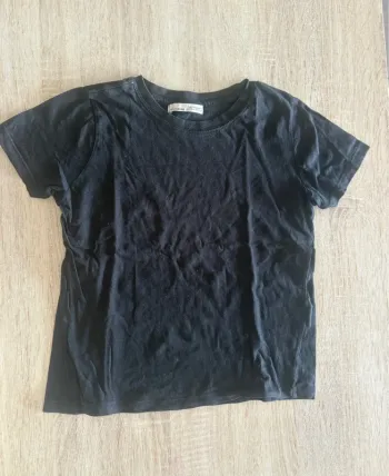 T-shirt noir uni