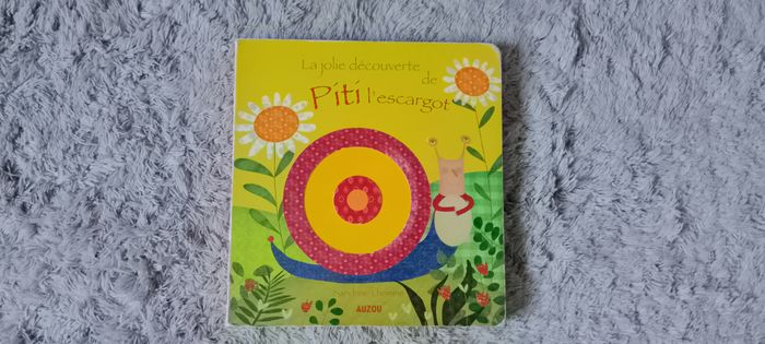 Livre La jolie découverte de Piti l'escargot
