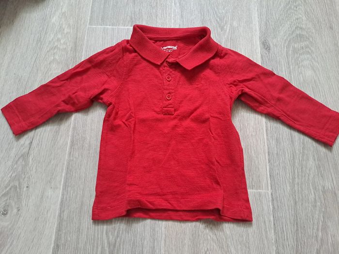 Polo rouge ML 12M Orchestra - TBE comme neuf