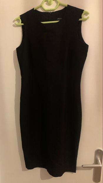 Robe noire moulante femme Zara