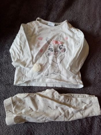 Ensemble miss bunny 9 mois