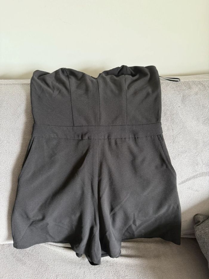 Combinaison short noir