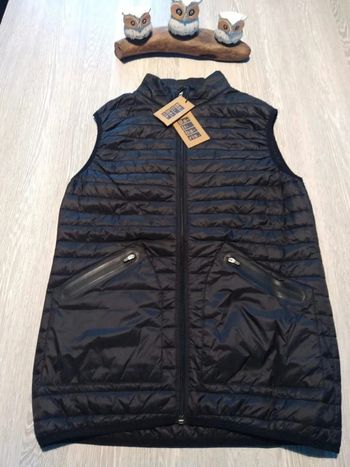 Veste sans manche balibaris noir taille xs