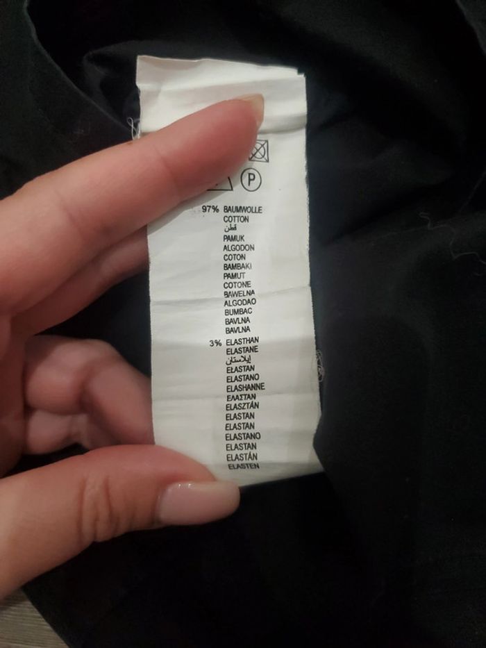 Chemise / tunique noire - Pimkie - taille 36 - photo numéro 6