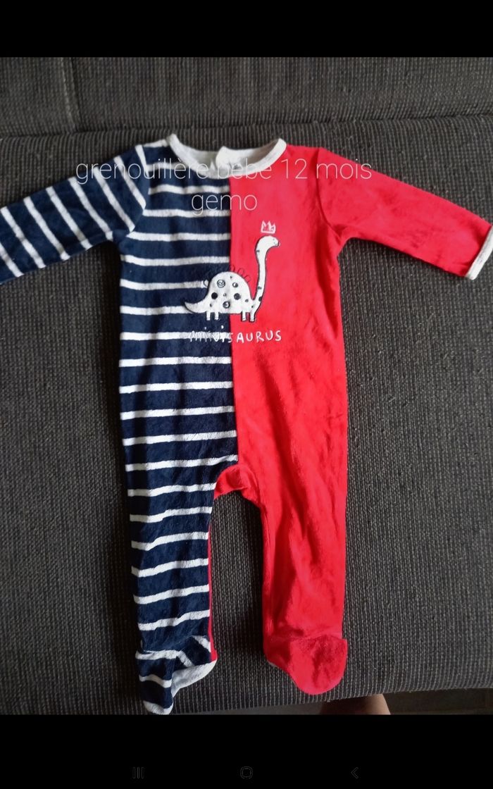 Grenouillère bébé