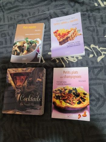 4 minis livres cuisine