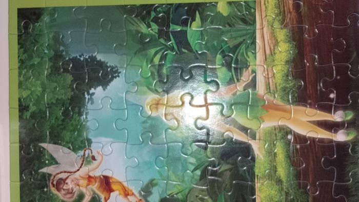 Puzzle Fée clochette Disney 100 pièces Complet - photo numéro 5
